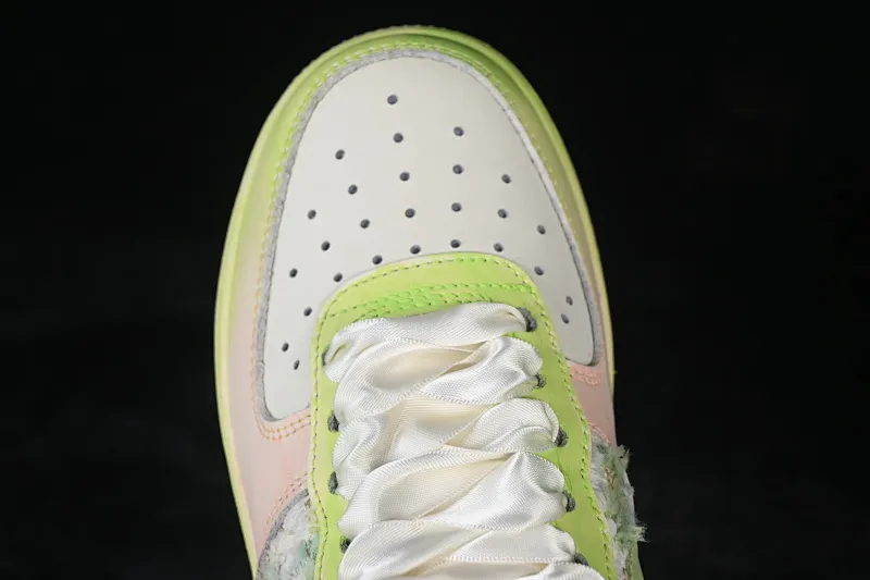 All categories Nk Air Force 1 Air Force series Nk Air Force 1 Low Air Force low-top Nike Air Force 1'07 Low "Pearl & Soft Jade" Hand-painted graffiti Pearl nephrite Air Force 1 low-top casual sneakers FJ7740-101
